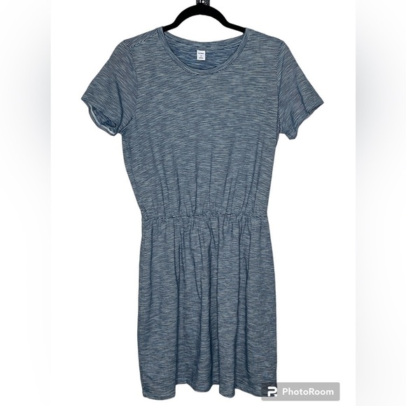 NWT Old Navy Striped Dress Sz Med - Picture 1 of 6